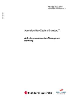 AS/NZS 2022-2003