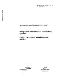 AS/NZS ISO 19144.2-2012