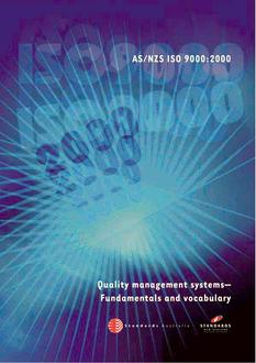 AS/NZS ISO 9000-2000