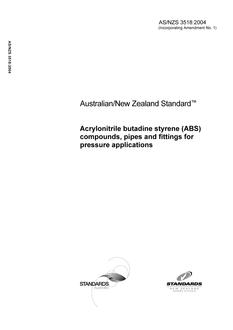 AS/NZS 3518-2004