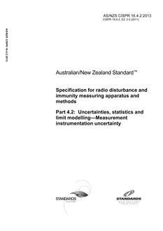 AS/NZS CISPR 16.4.2:2013