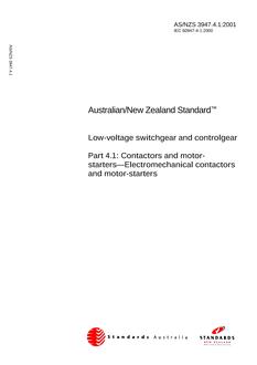 AS/NZS 3947.4.1-2001