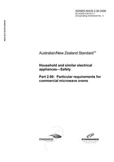 AS/NZS 60335.2.90-2006