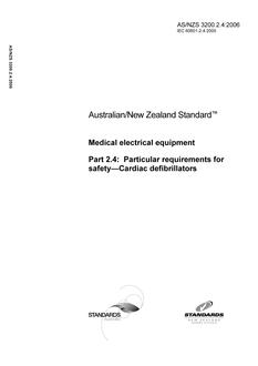 AS/NZS 3200.2.4-2006