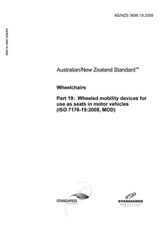 AS/NZS 3696.19-2009