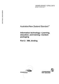 AS/NZS ISO/IEC 12785.2-2013