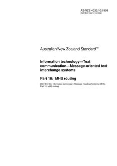 AS/NZS 4033.10-1999