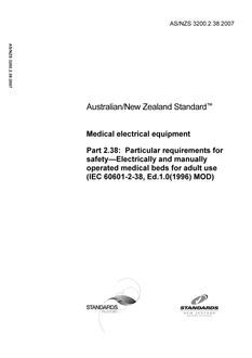 AS/NZS 3200.2.38-2007