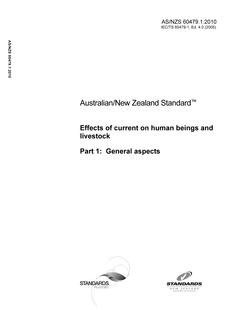 AS/NZS 60479.1-2010