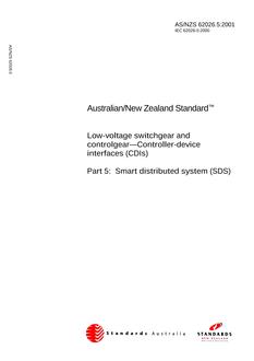 AS/NZS 62026.5:2001