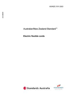 AS/NZS 3191:2003