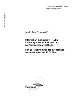 AS ISO IEC 18047.3-2006