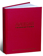 ASHRAE Transactions – 2001 Annual Meeting, Cincinnati, OH, Volume 107, Part 2