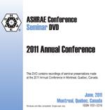 ASHRAE Seminar Recordings DVD, 2011 Annual Conference – Montreal, Can.