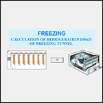 Skopje — Freezing: Calculation of Refrigeration Load for Freezing Tunnels