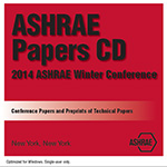 ASHRAE Papers CD: 2014 ASHRAE Winter Conference – New York, NY