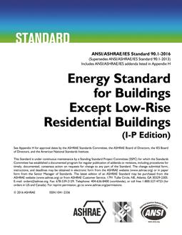 ASHRAE 90.1-2016 (I-P)