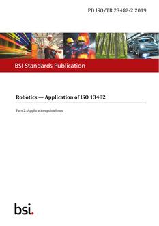 BS PD ISO/TR 23482-2:2019