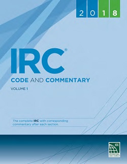 ICC IRC-2018 Vol. 1 Commentary