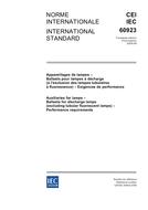 IEC 60923 Ed. 3.0 b:2005