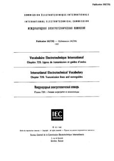 IEC 60050-726 Ed. 1.0 t:1982