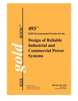 IEEE 493-2007