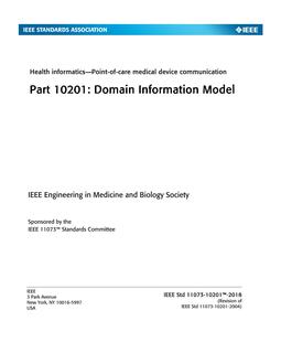 IEEE 11073-10201-2018