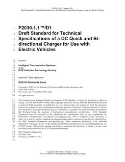 IEEE P2030.1.1