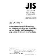 JIS D 1030:1998