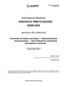 NACE TM0416-2023/ISO 22858-2020